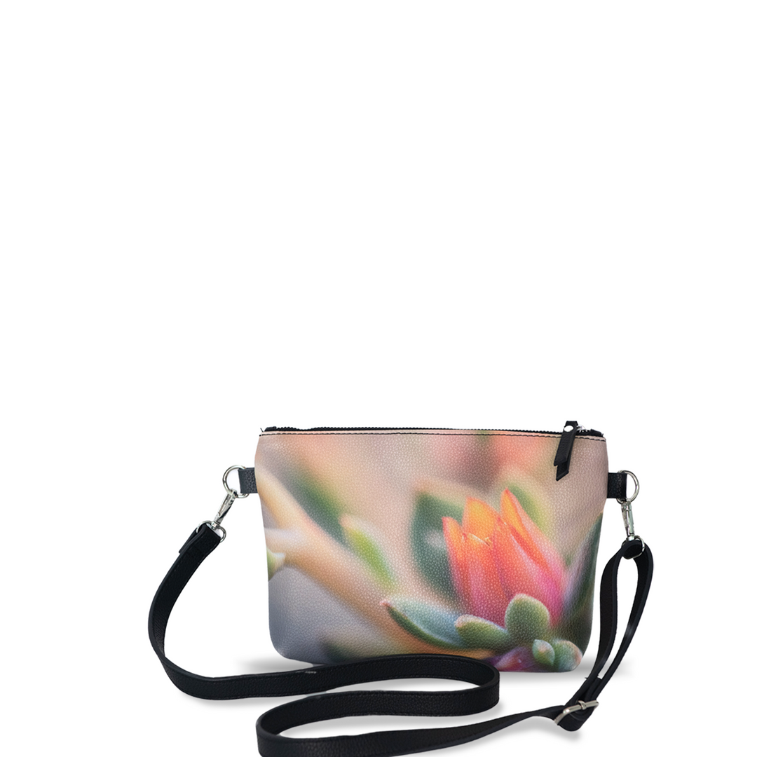 Stylish Succulent Faux Leather Crossbody Purse, perfect for keeping essentials close while elevating your fashion game.