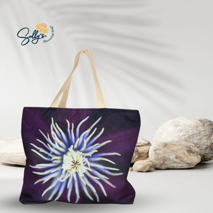 Clematis Blossom Market Tote