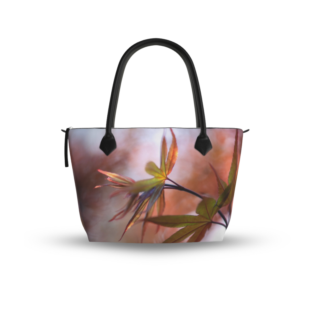 The Japanese Maple Designer Zip Top Bag