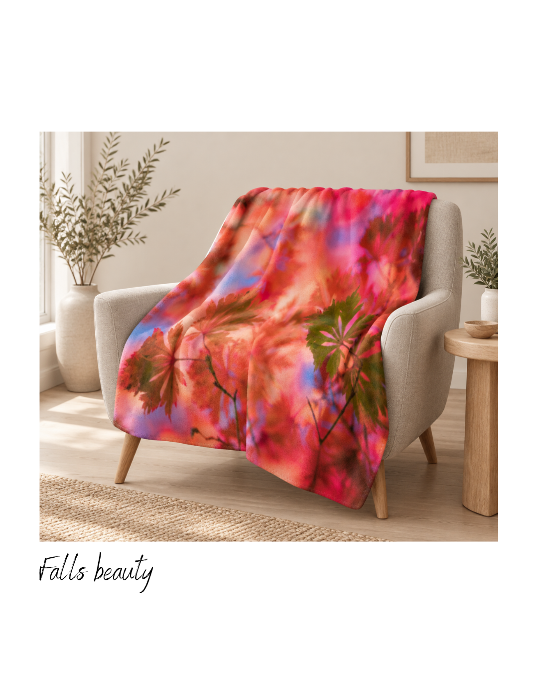 Fall Medley Minky Blanket