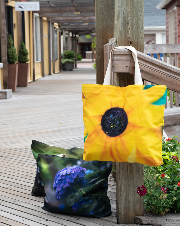 Summer Nights Hydrangea Market Tote.