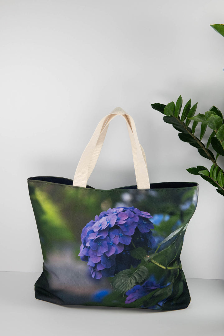 Summer Nights Hydrangea Market Tote.