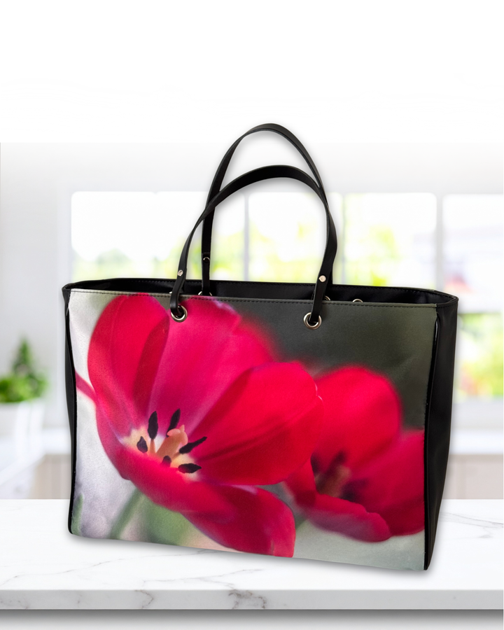 The Tulip Designer Structured Tote