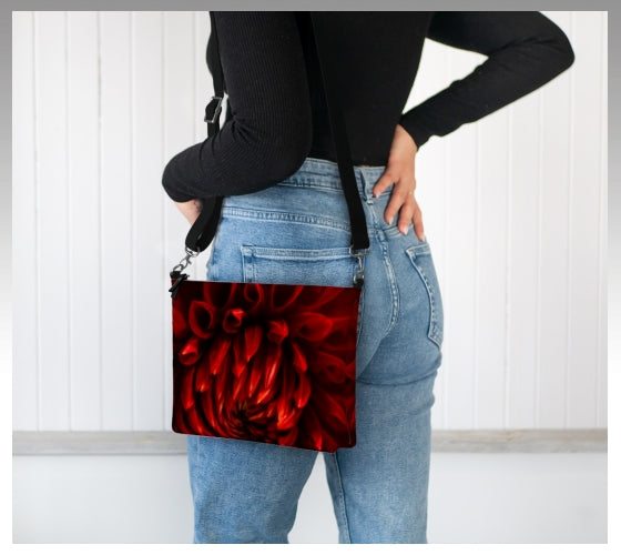 Scarlet Faux Leather Crossbody Purse for Everyday Use