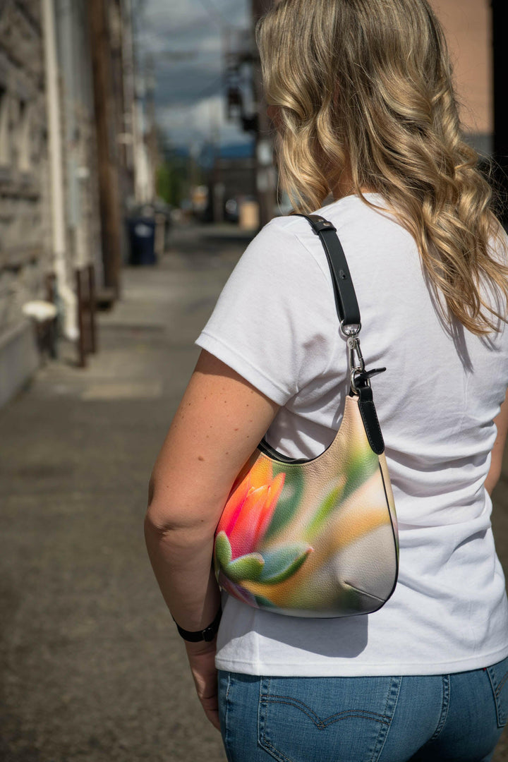 The 'Succulent' Mini Curve Bag.