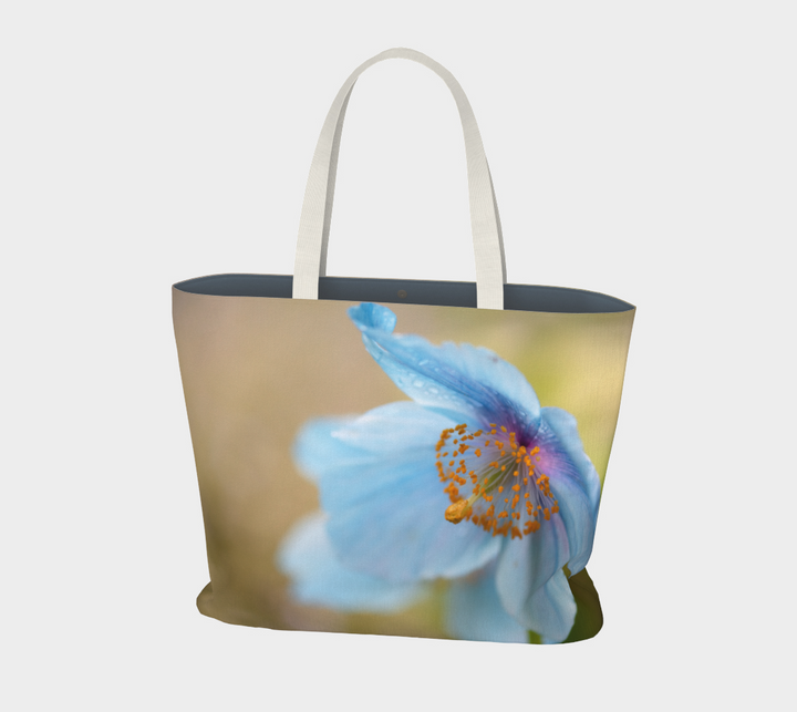 Tote bag of Himalayan Blue Poppy
